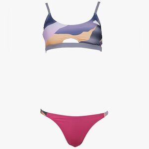 adidas Women's Standard City Escape Camo Bikini Set, Size 0, NWT